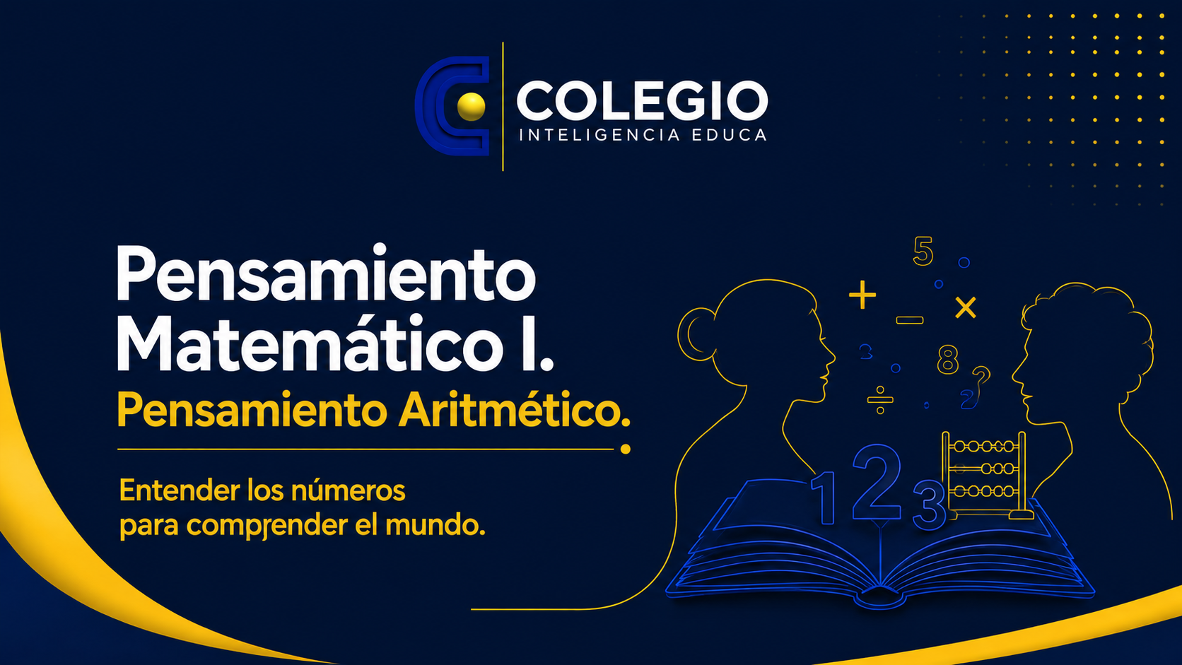Pensamiento Matemático I. Pensamiento Aritmético.