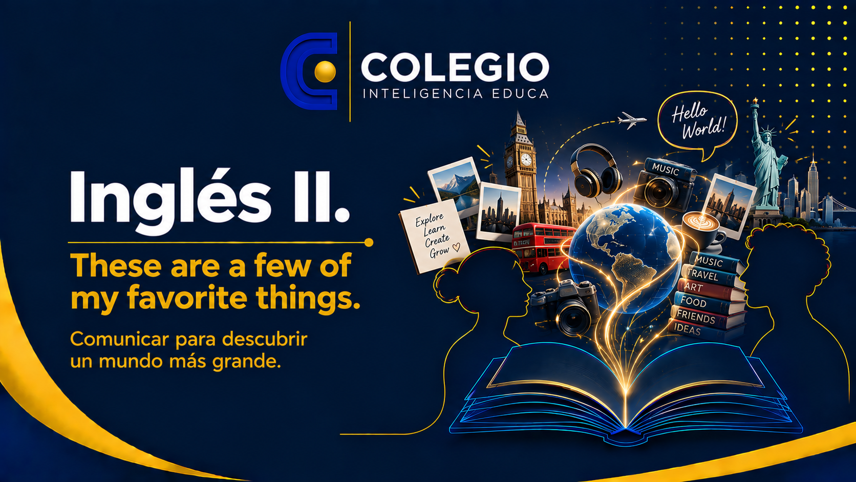 Inglés II. These are a few of my favorite things